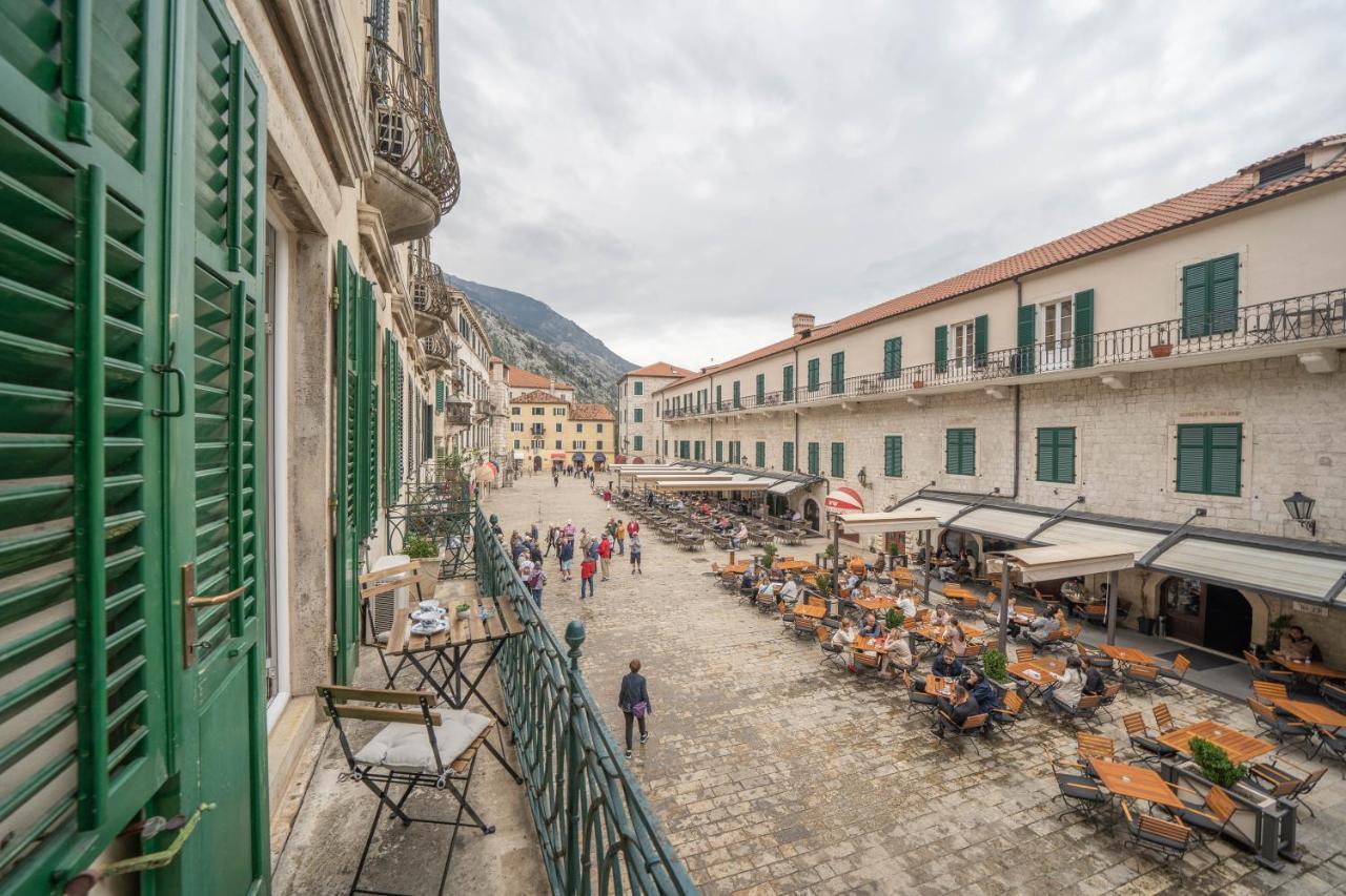 Main Square View Leilighet Kotor Eksteriør bilde